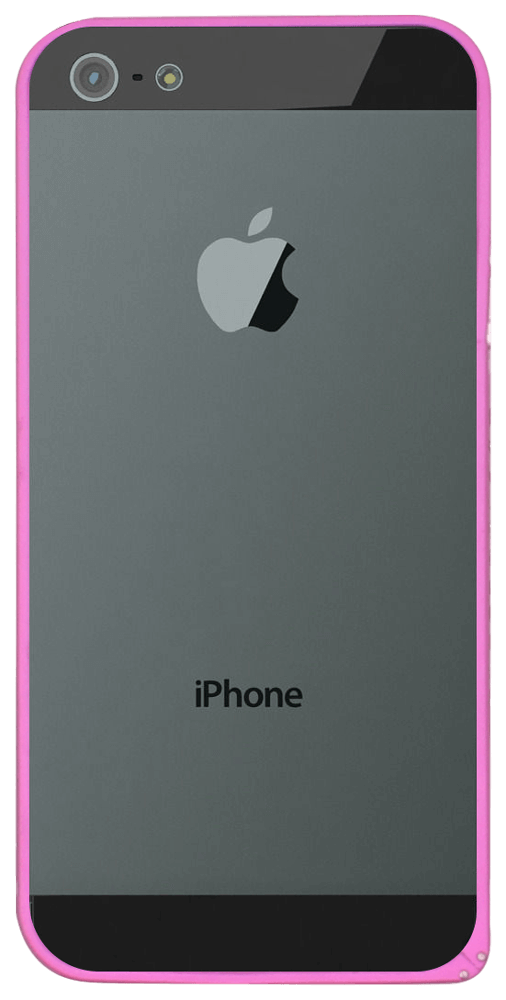 Apple iPhone 5 bumper strasszköves rózsaszín