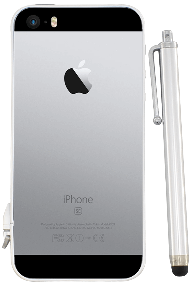Apple iPhone 5S bumper ajándék érintőceruzával ezüst