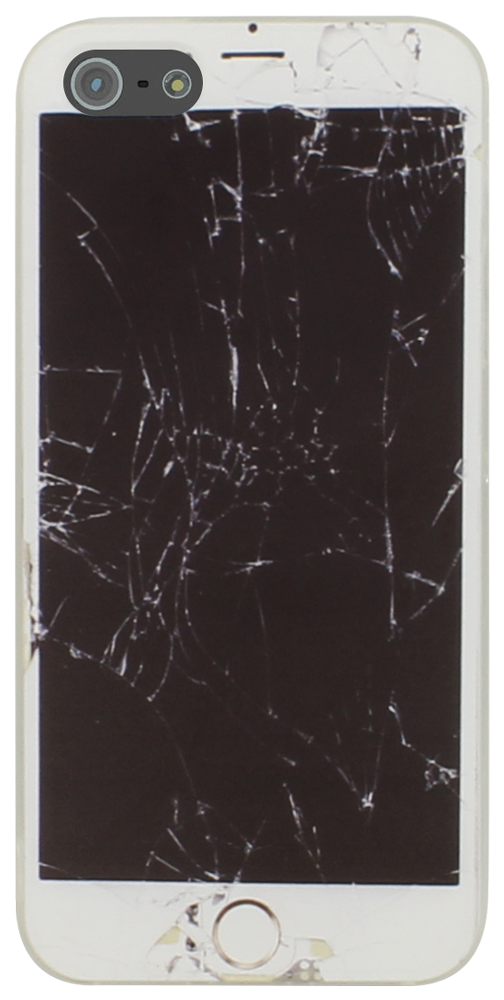 Apple iPhone 5 kemény hátlap törött kijelző minta