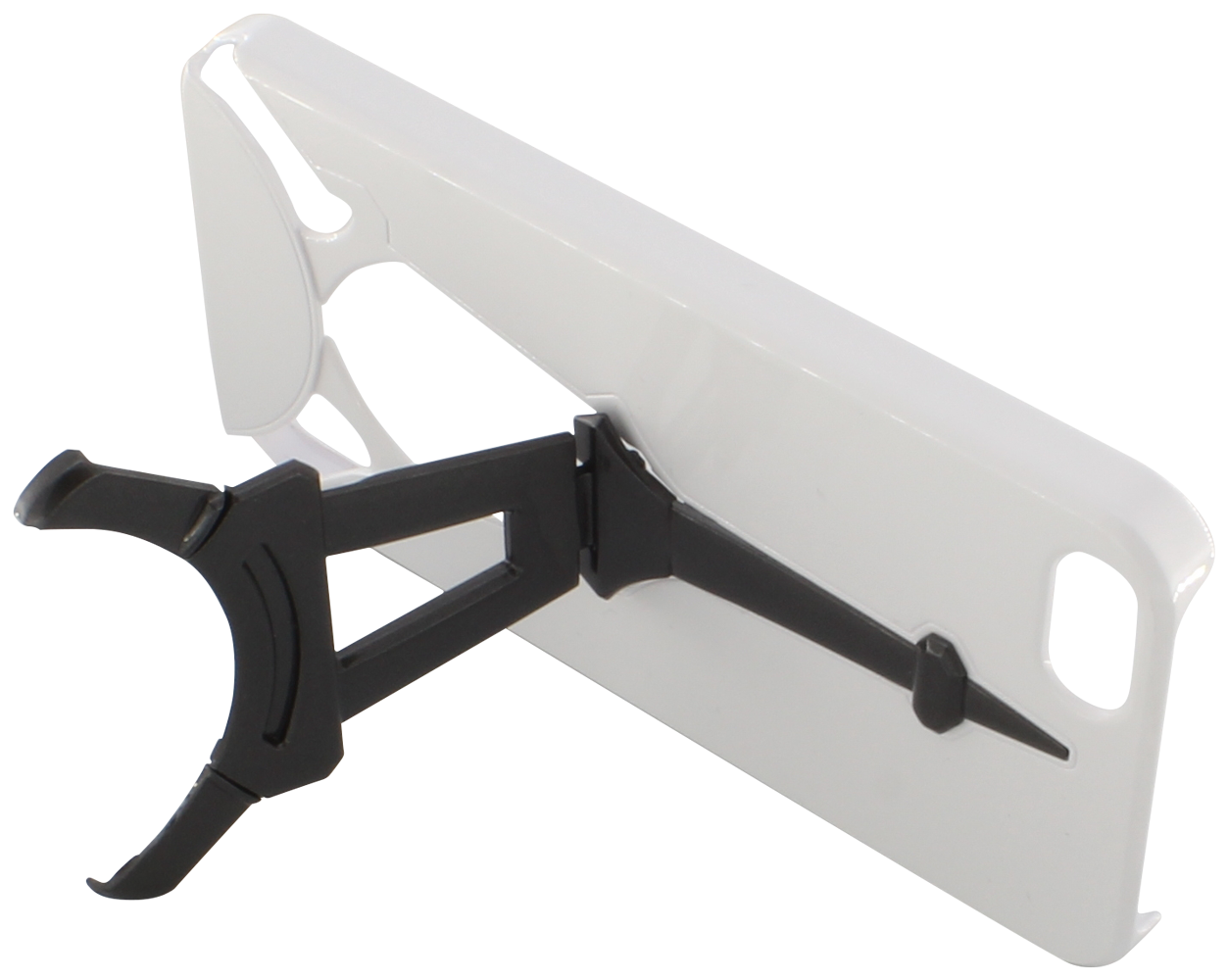 Apple iPhone SE (2016) kemény hátlap 3D Eiffel torony mintás fehér/szürke