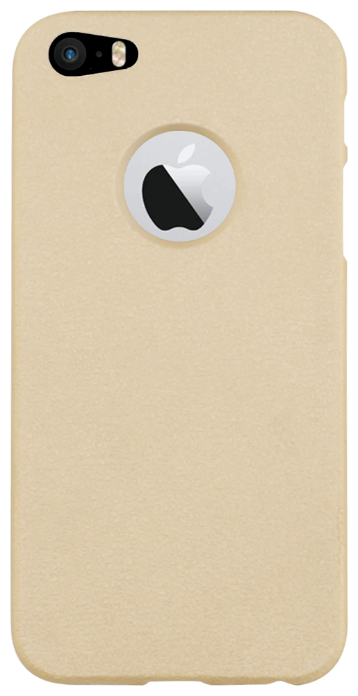 Apple iPhone 5S kemény hátlap logó kihagyós arany