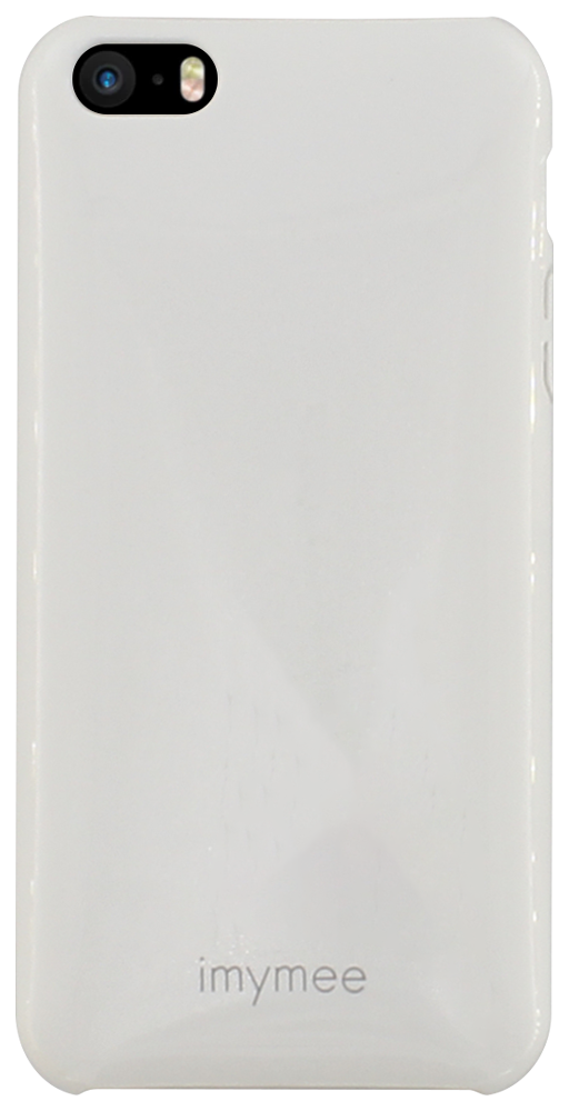 Apple iPhone 5S kemény hátlap gyári imYmee íves fehér