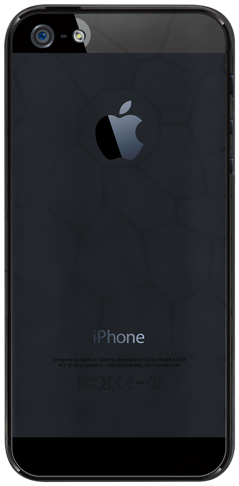 Apple iPhone SE (2016) kemény hátlap mintás füstszínű