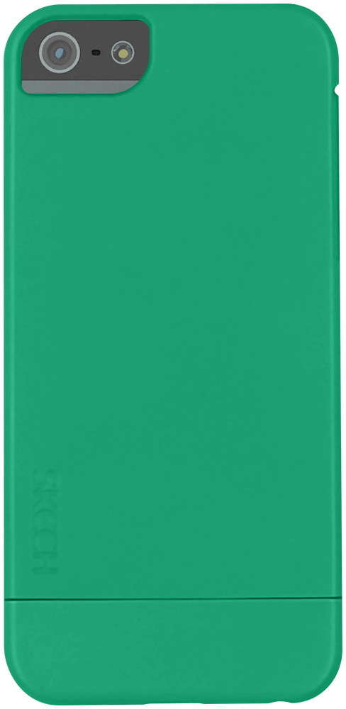 Apple iPhone 5 kemény hátlap levehető alsó résszel zöld