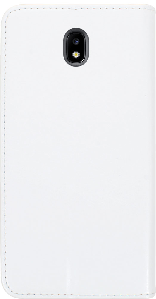 Samsung Galaxy J7 2017 (J730) oldalra nyíló flipes bőrtok asztali tartó funkciós fehér