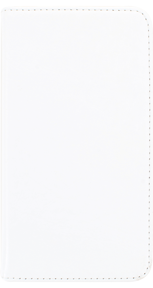LG Q6 oldalra nyíló flipes bőrtok asztali tartó funkciós fehér