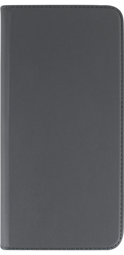 Samsung Galaxy A80 (SM-A805) oldalra nyíló flipes bőrtok elől-hátul mágneses szürke