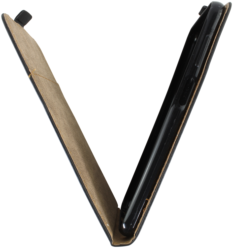 Samsung Galaxy A23 (SM-A235F) lenyíló flipes bőrtok fekete