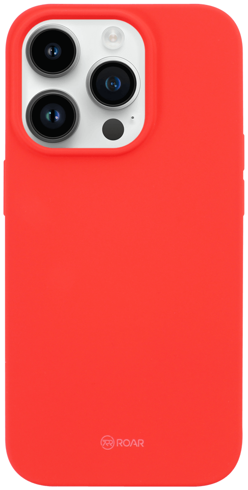 Apple iPhone 14 Pro szilikon tok gyári ROAR piros
