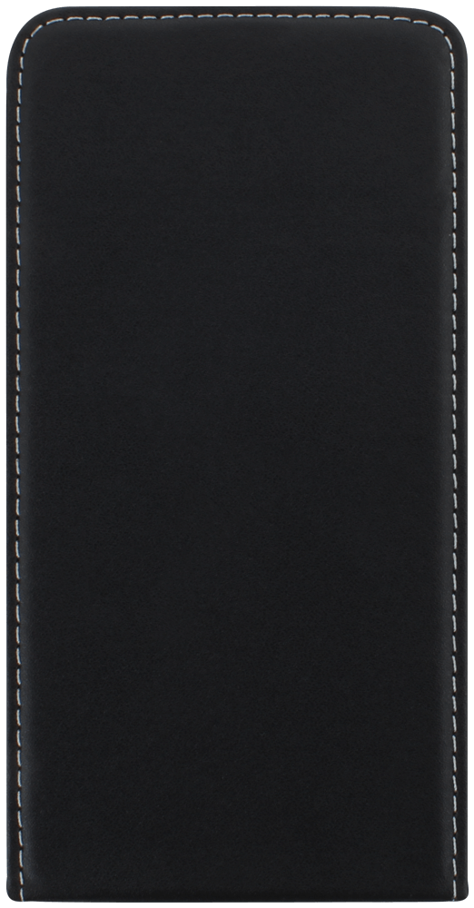 Apple iPhone 14 Plus lenyíló flipes bőrtok fekete