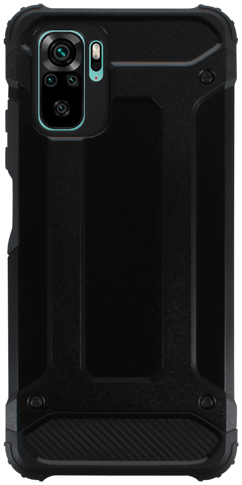 Xiaomi Poco M5s ütésálló tok légpárnás sarkas, hibrid Forcell Armor fekete