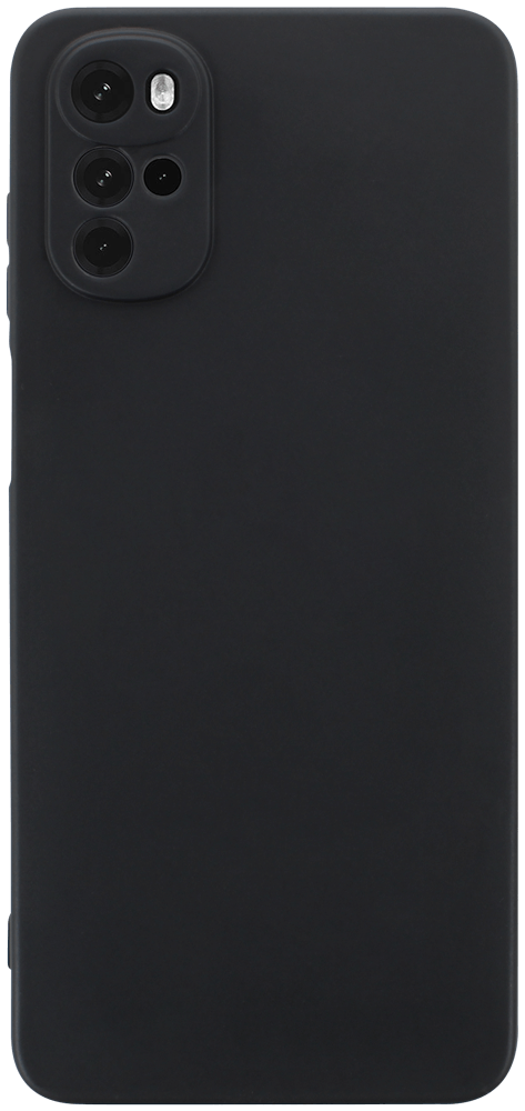 Motorola Moto G22 szilikon tok kameravédővel matt fekete