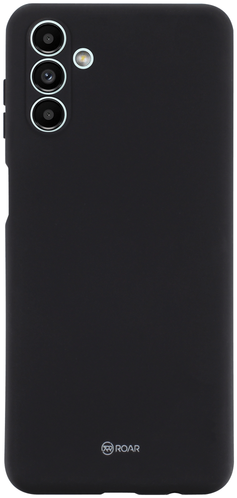 Samsung Galaxy A04s (SM-A047F) szilikon tok gyári ROAR kameravédővel fekete