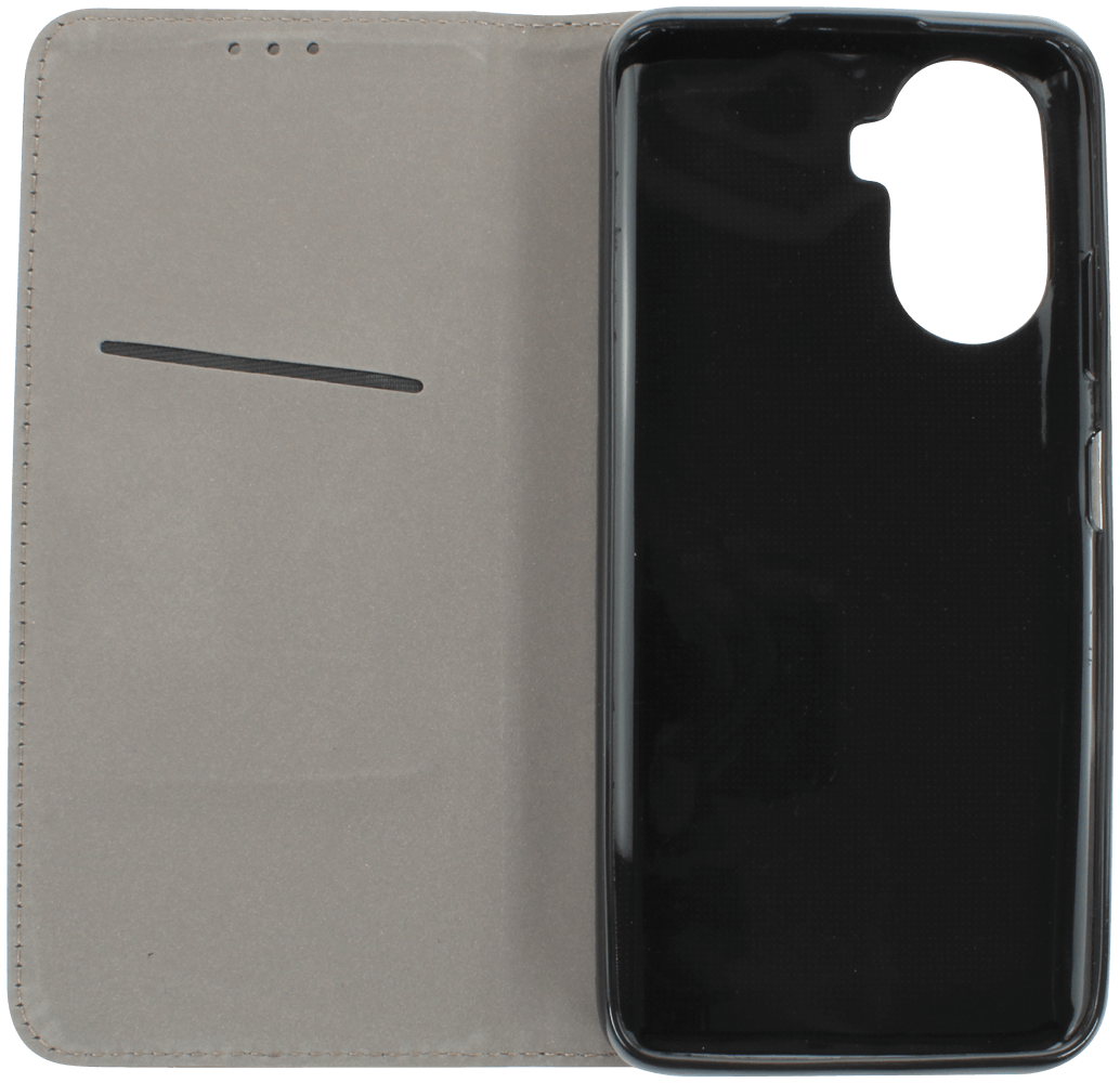 Huawei Nova Y70 (Y70 Plus) oldalra nyíló flipes bőrtok rombusz mintás fekete