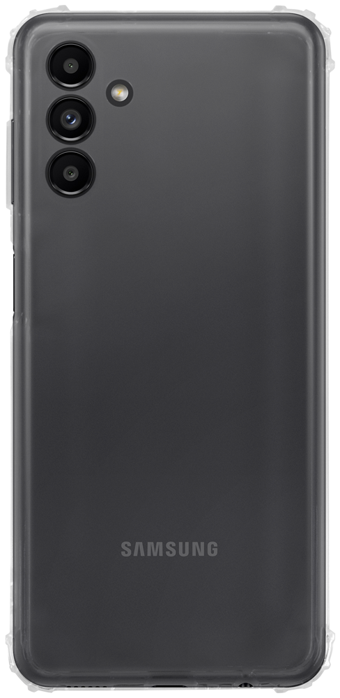 Samsung Galaxy A04s (SM-A047F) szilikon tok közepesen ütésálló légpárnás sarok kameravédővel átlátszó