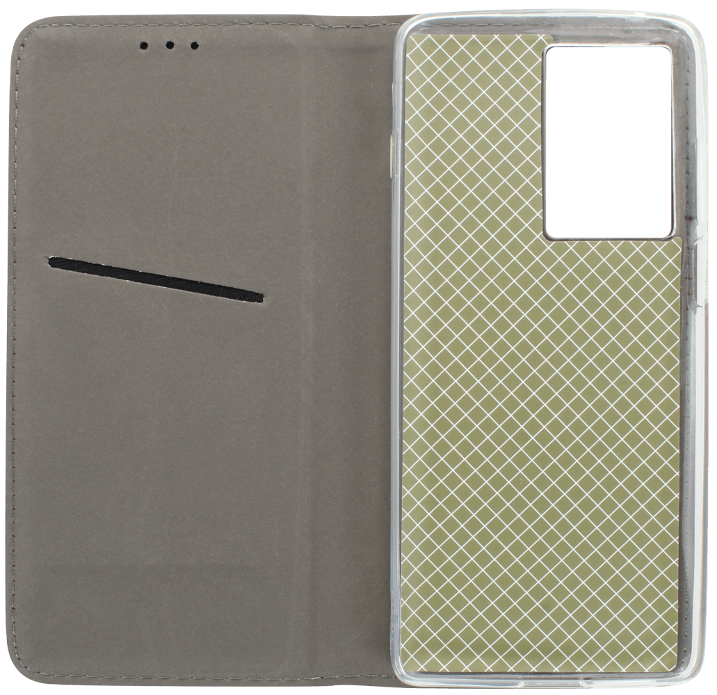Motorola Moto G200 5G oldalra nyíló flipes bőrtok asztali tartó funkciós bordó
