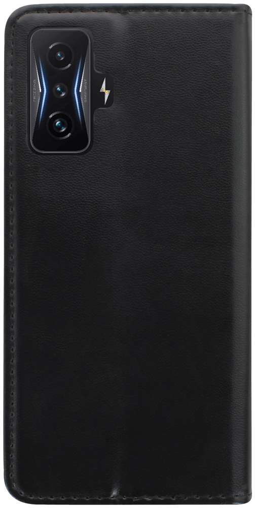 Xiaomi Poco F4 GT oldalra nyíló flipes bőrtok asztali tartó funkciós fekete