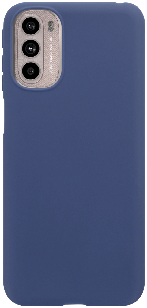 Motorola Moto G41 szilikon tok matt sötétkék