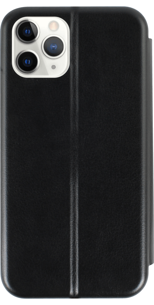 Apple iPhone 11 Pro oldalra nyíló mágneses flipes bőrtok prémium minőség fekete