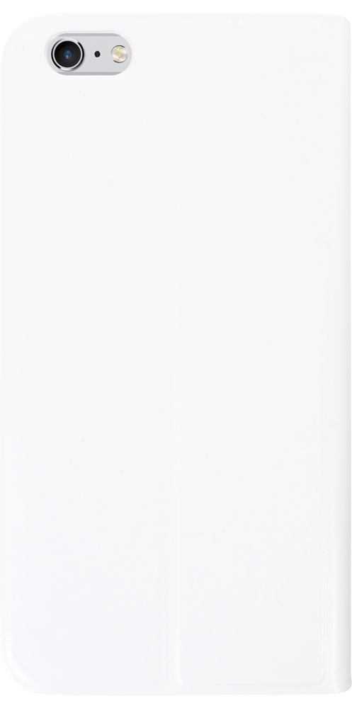 Apple iPhone 6S Plus oldalra nyíló flipes bőrtok asztali tartó funkciós fehér