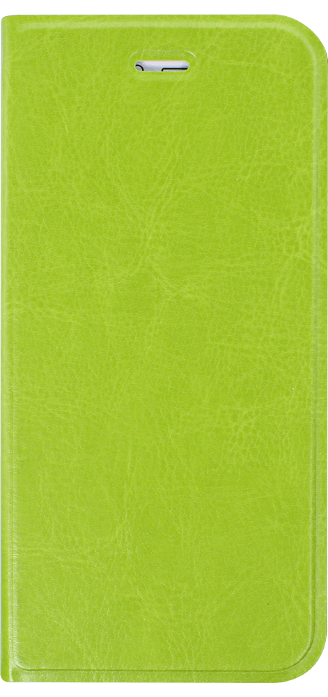 Apple iPhone 6 oldalra nyíló flipes bőrtok asztali tartó funkciós zöld