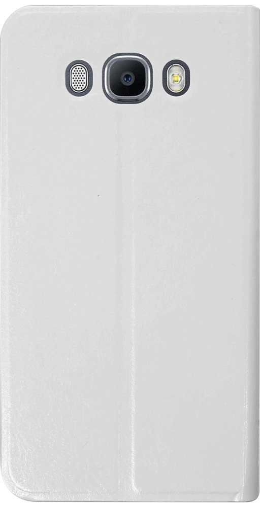 Samsung Galaxy J7 2016 (J710) oldalra nyíló flipes bőrtok asztali tartó funkciós fehér