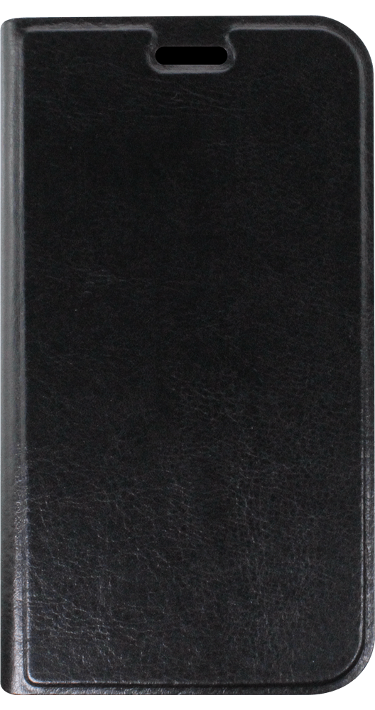 Samsung Galaxy J1 2016 (J120) oldalra nyíló flipes bőrtok asztali tartó funkciós fekete