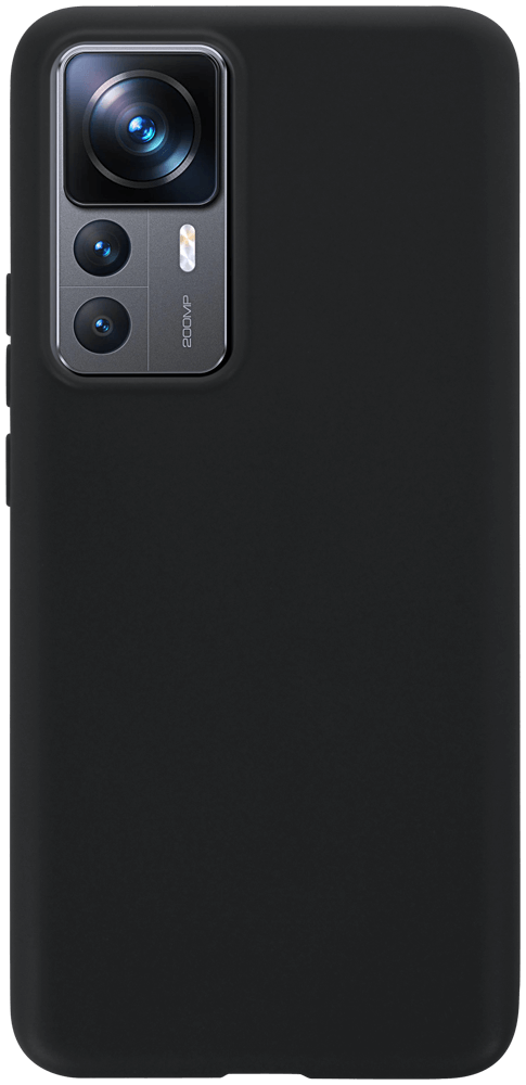 Xiaomi 12T Pro szilikon tok matt fekete