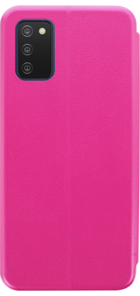 Samsung Galaxy A03s (SM-A037F) oldalra nyíló mágneses flipes bőrtok prémium minőség rózsaszín