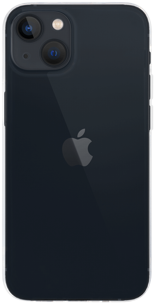 Apple iPhone 13 Mini szilikon tok közepesen ütésálló kameravédővel átlátszó