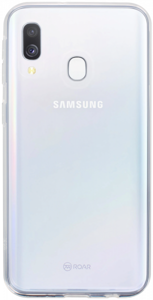 Samsung Galaxy A40 (SM-405) szilikon tok gyári ROAR átlátszó