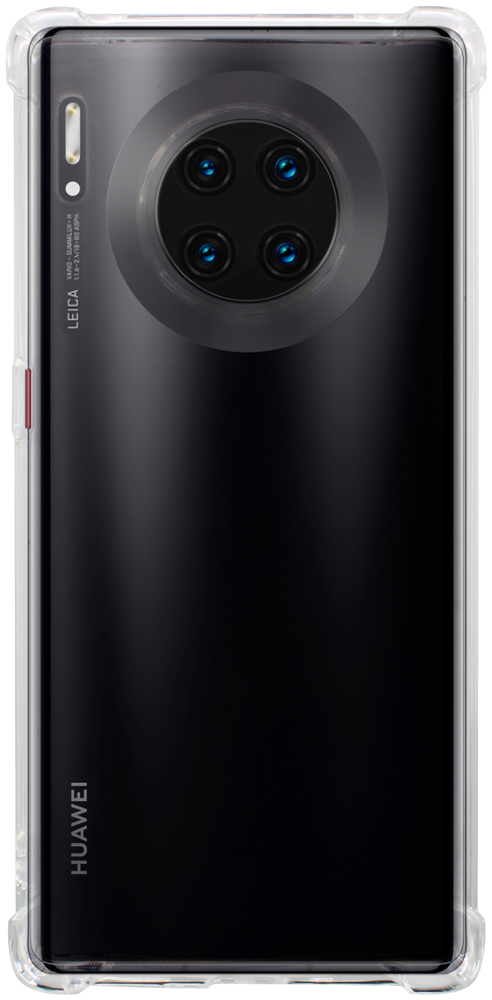 Huawei Mate 30 Pro szilikon tok közepesen ütésálló légpárnás sarok kameravédővel átlátszó