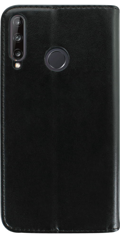 Huawei P40 Lite E oldalra nyíló flipes bőrtok asztali tartó funkciós fekete