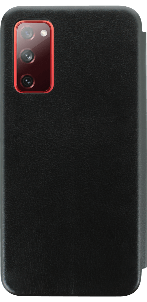 Samsung Galaxy S20 FE oldalra nyíló mágneses flipes bőrtok prémium minőség fekete