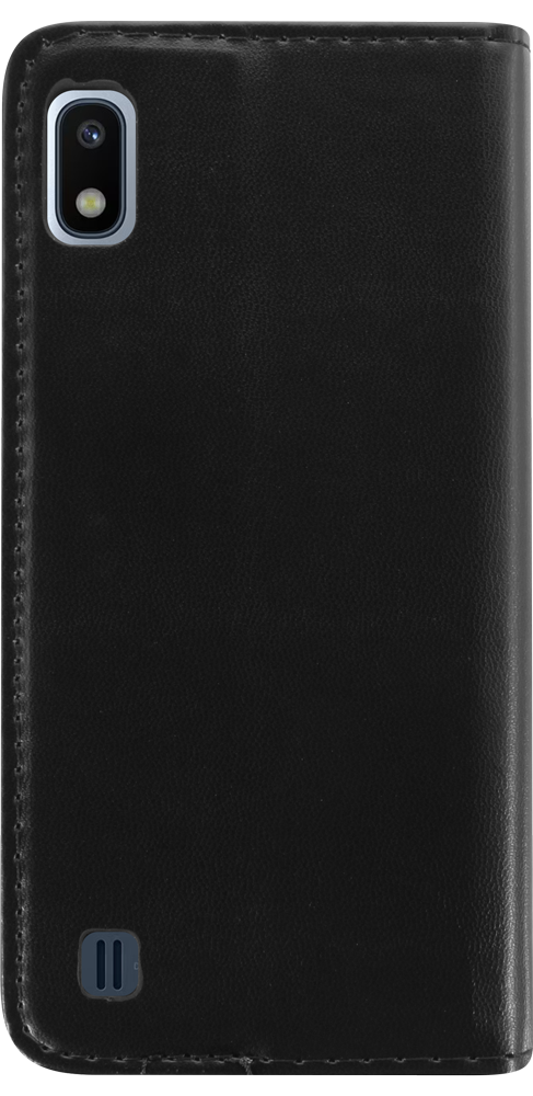 Samsung Galaxy A10 (SM-A105F) oldalra nyíló flipes bőrtok asztali tartó funkciós fekete