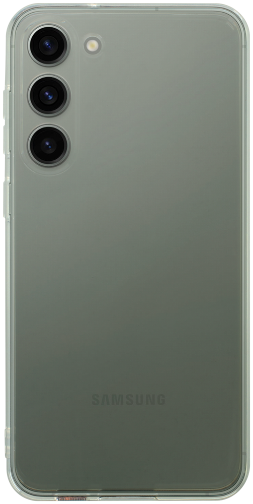 Samsung Galaxy S23 Plus (SM-S916B) szilikon tok közepesen ütésálló kameravédővel átlátszó