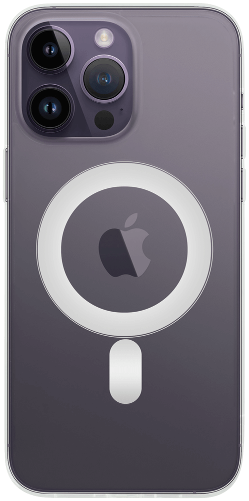 Apple iPhone 14 Pro Max kemény hátlap gyári MagSafe átlátszó