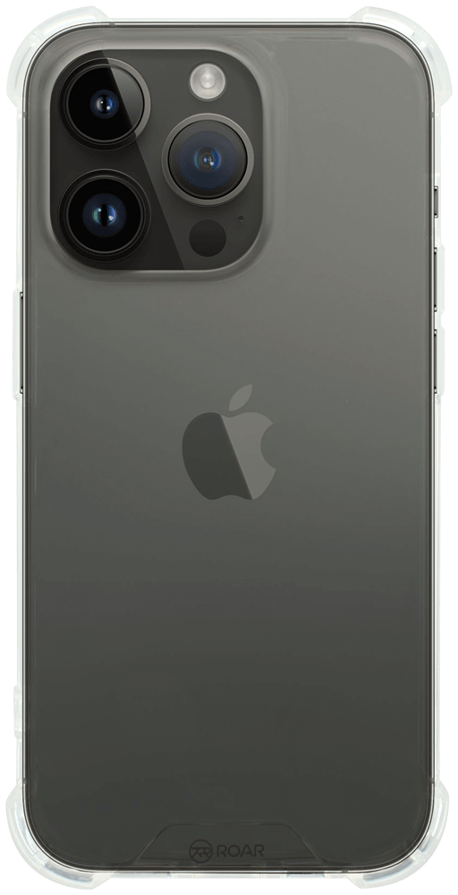 Apple iPhone 14 Pro kemény hátlap gyári ROAR légpárnás sarok átlátszó