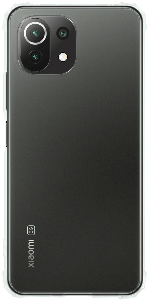 Xiaomi MI 11 Lite 5G szilikon tok közepesen ütésálló légpárnás sarok átlátszó