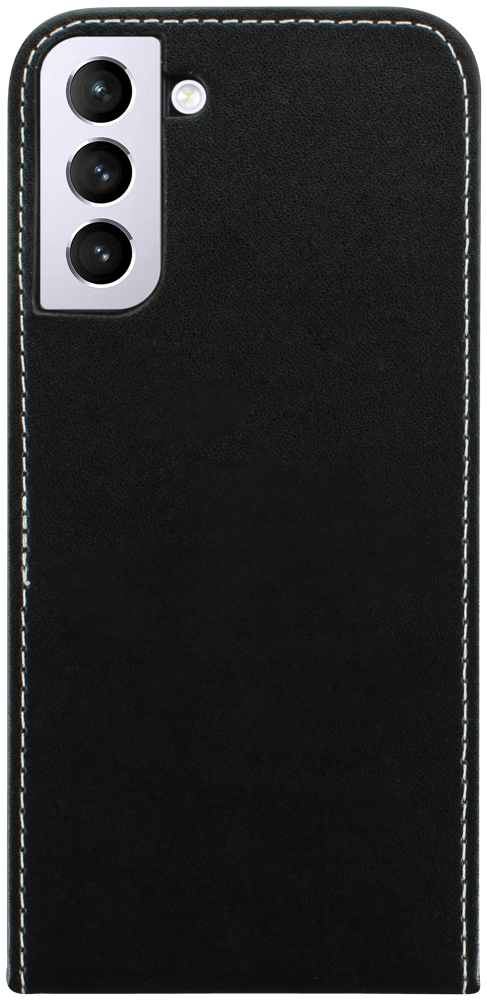 Samsung Galaxy S21 Plus 5G (SM-G996B) lenyíló flipes bőrtok fekete