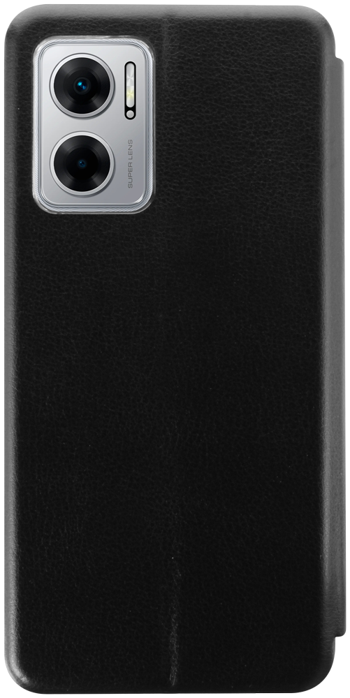 Xiaomi Redmi 10 5G oldalra nyíló mágneses flipes bőrtok prémium minőség fekete