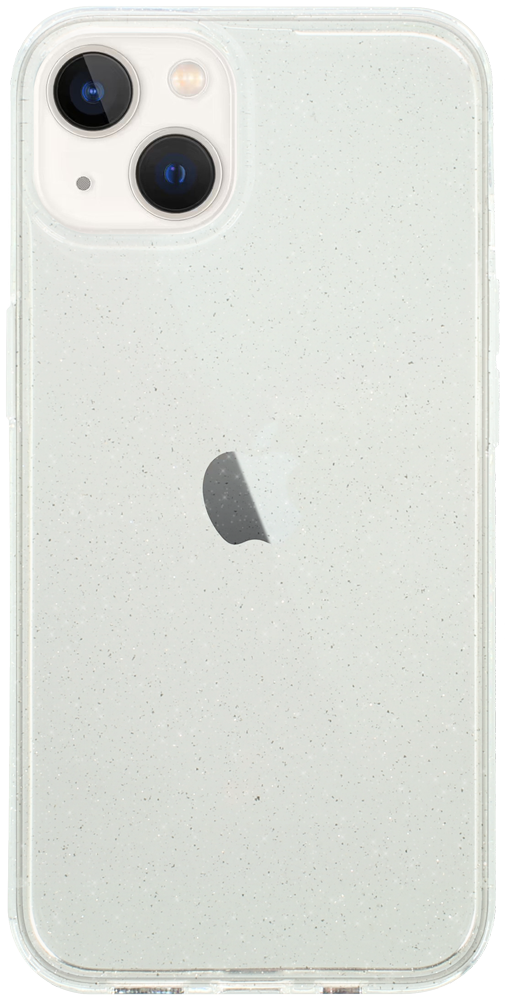 Apple iPhone 13 szilikon tok csillogó átlátszó