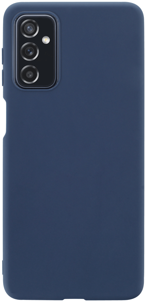 Samsung Galaxy M52 5G (SM-M526BR) szilikon tok matt sötétkék