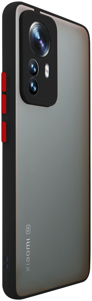 Xiaomi 12 Pro kemény hátlap Vennus Button Bumper fekete