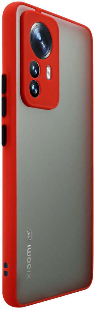 Xiaomi 12 Pro kemény hátlap Vennus Button Bumper piros