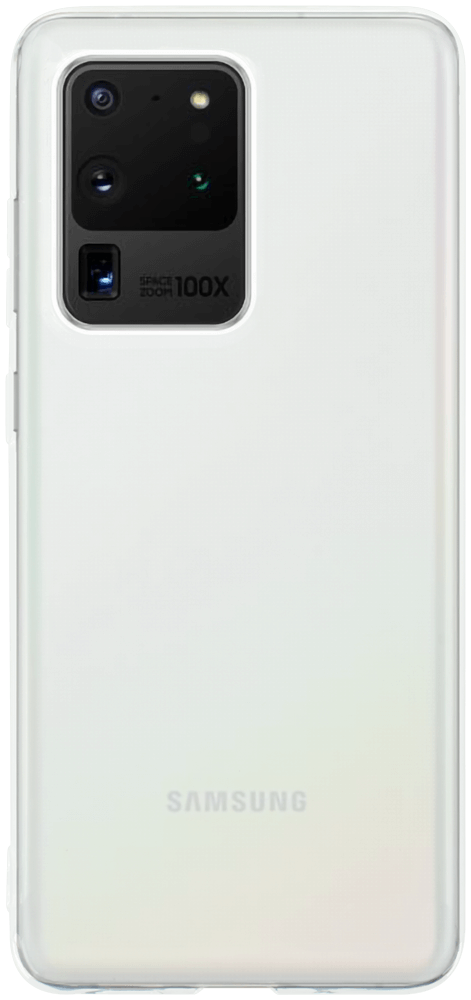 Samsung Galaxy S20 Ultra 5G (SM-G988B) szilikon tok közepesen ütésálló átlátszó