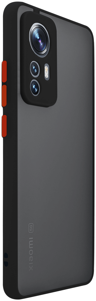 Xiaomi 12 kemény hátlap Vennus Button Bumper fekete