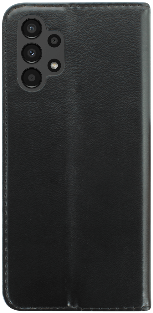 Samsung Galaxy A13 4G (SM-A135F) oldalra nyíló flipes bőrtok asztali tartó funkciós fekete