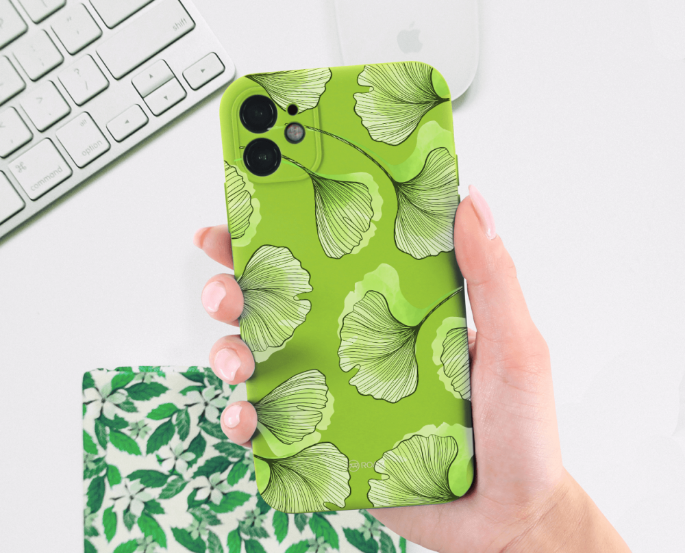 Samsung Galaxy A52 5G (SM-A526F) szilikon tok gyári ROAR kameravédővel világoszöld