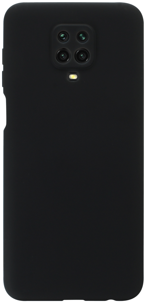 Xiaomi Redmi Note 9S szilikon tok kameravédővel matt fekete
